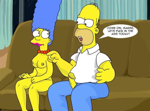 Marge Simpson làm Thông đít