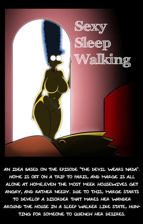Sexy Schlafen walking